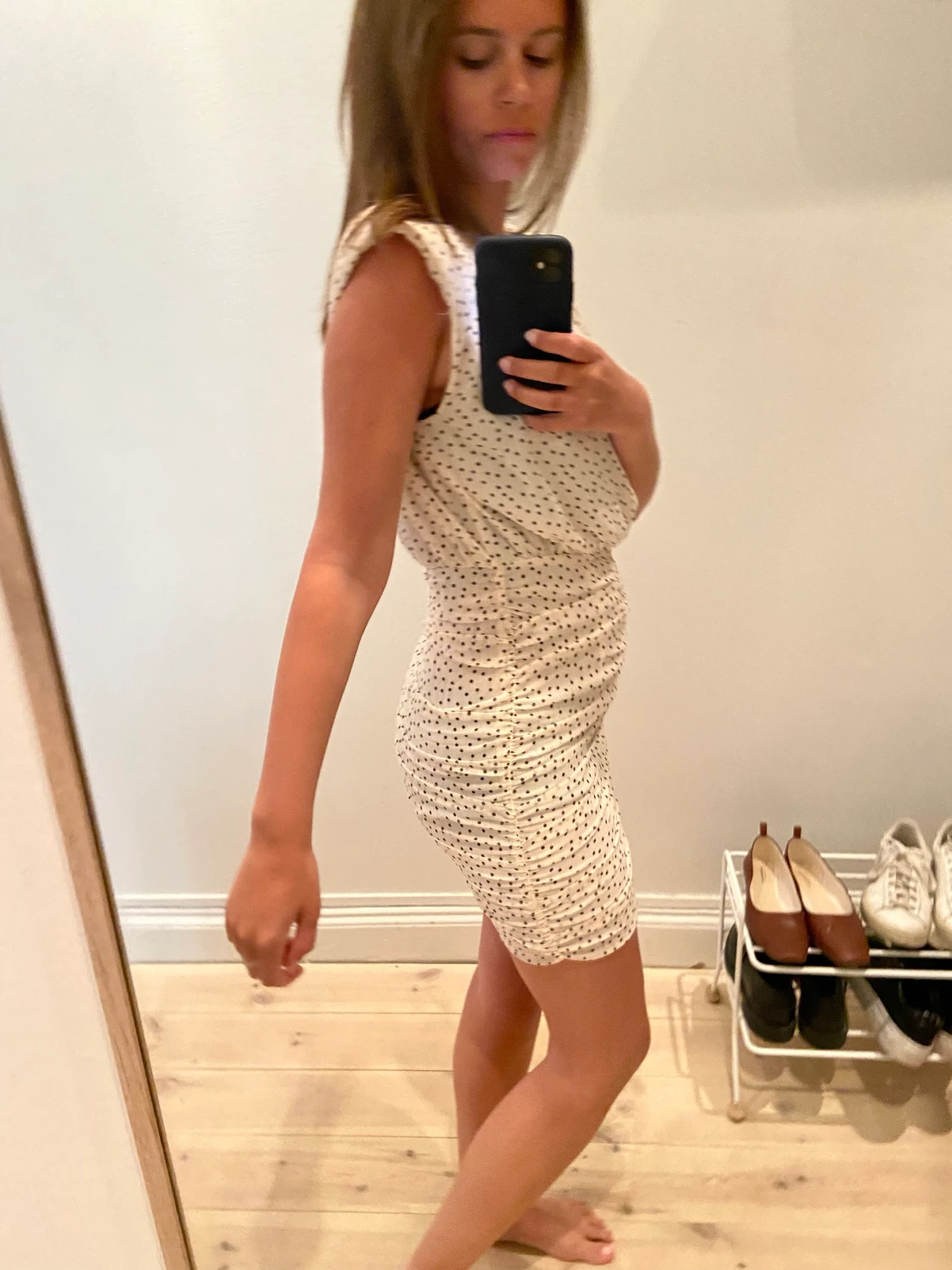 Prickig klänning från mango - 90