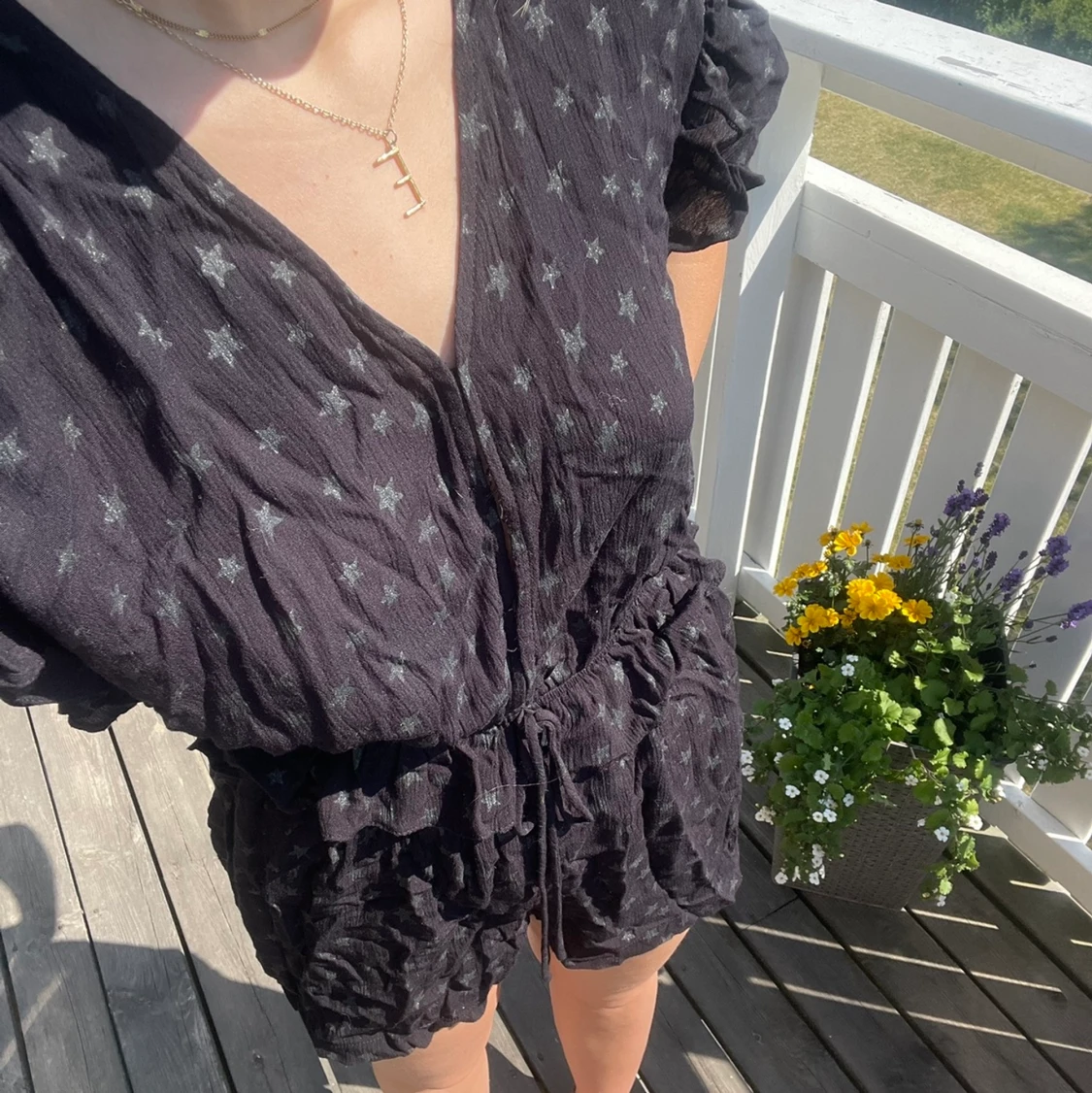 Jumpsuit med stjärnor - 91