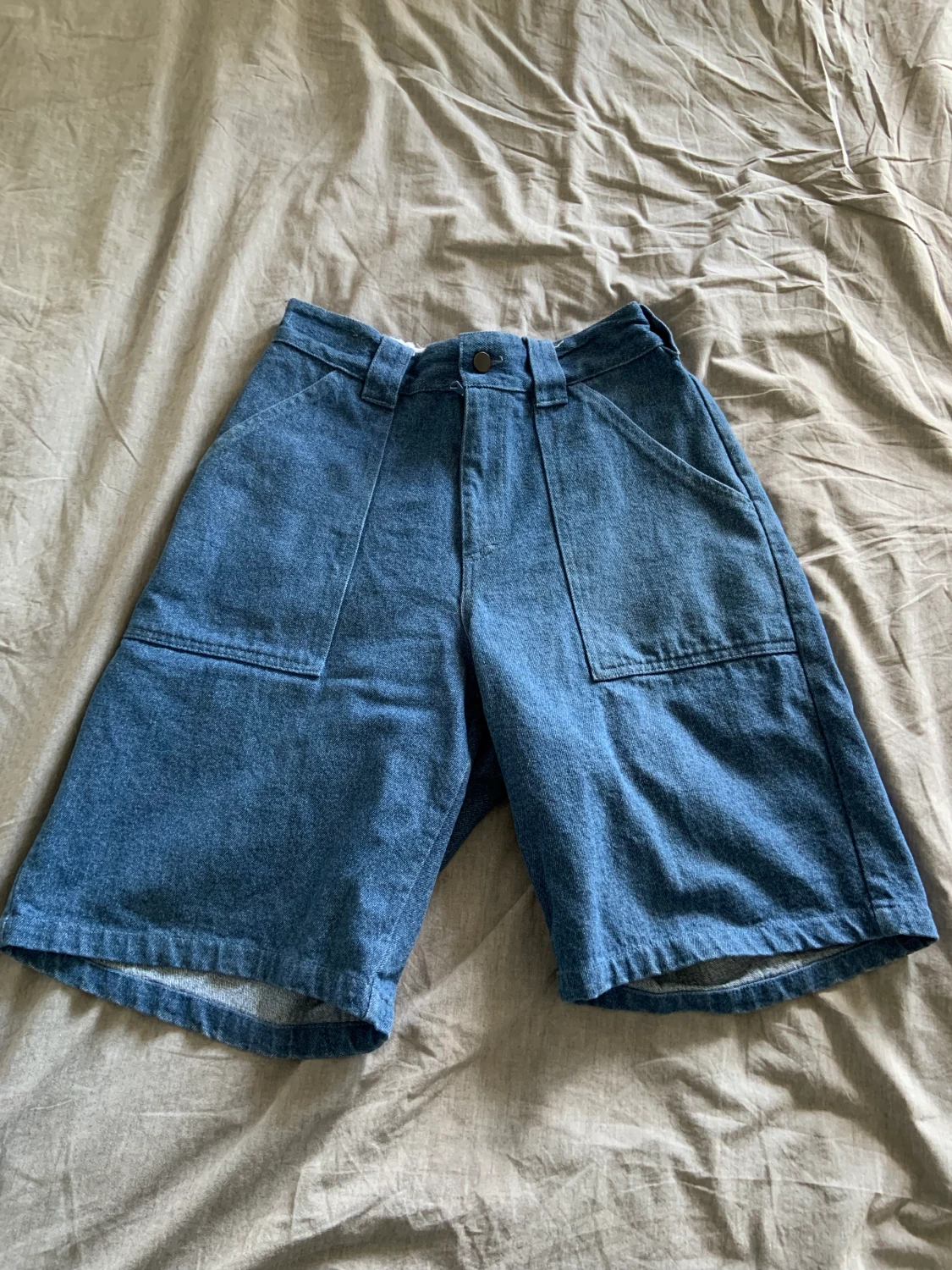 Poetic collective shorts blå - 90