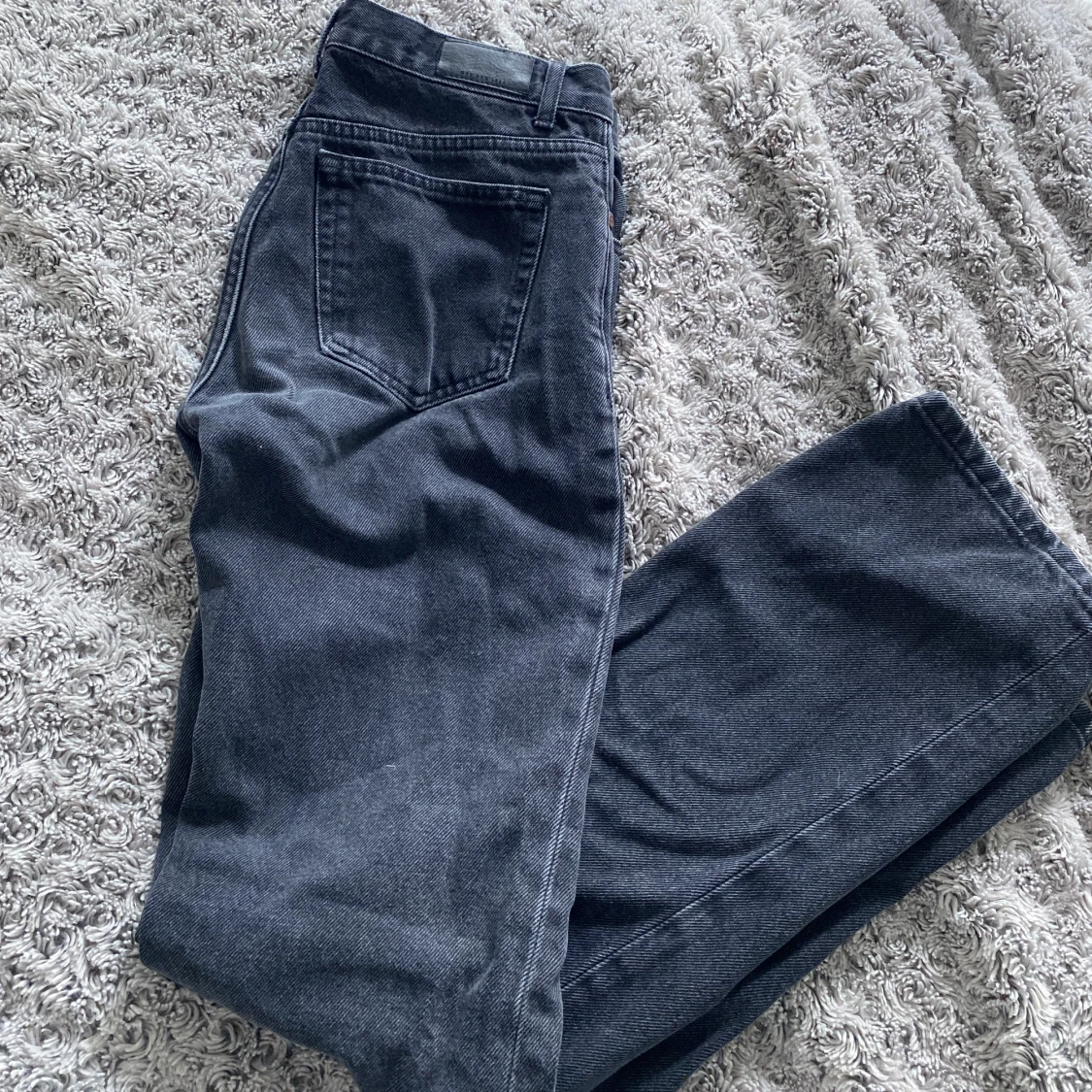 Straight svarta jeans