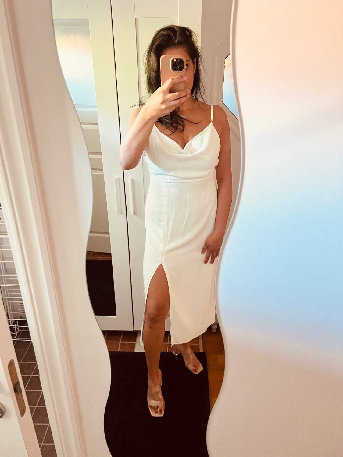 PULL&BEAR Klänning vit 