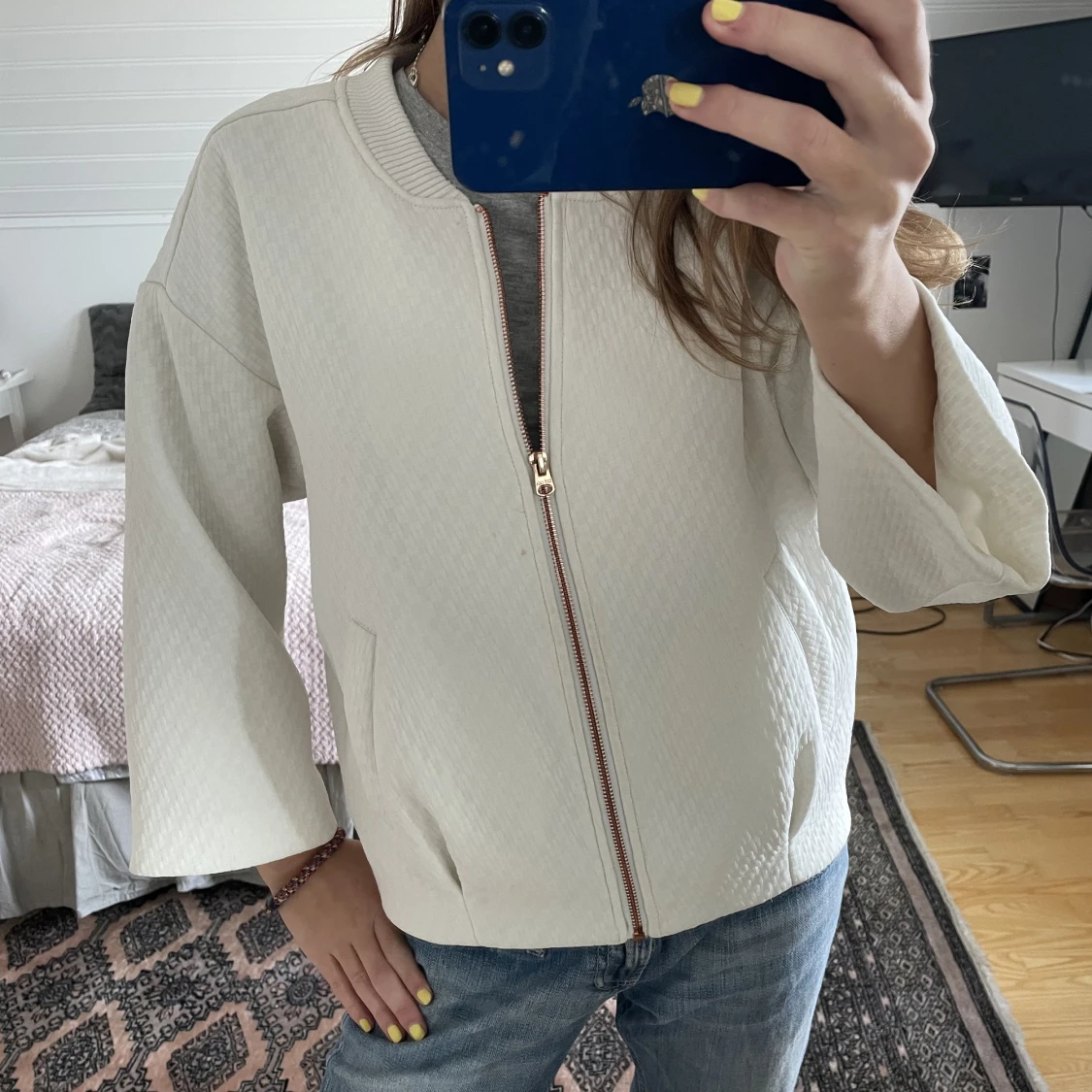 Trekvarts jacka - 90