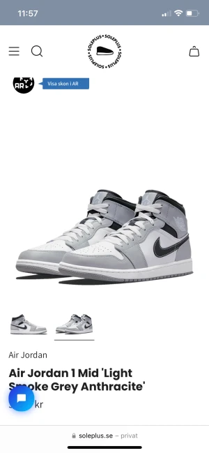 Jordan high - Säljer nu mina jordans som inte kommer till någon användning då dem är för stora för mig. Köpa under juni 2023 och använda några fåtal gånger under sommaren💕Priset går att diskutera vid snabb affär