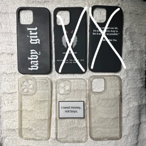 Skal iPhone 12 pro max  - Skal till iPhone 12 pro max i bra/ny skick. Några av dom är aldrig använd! 