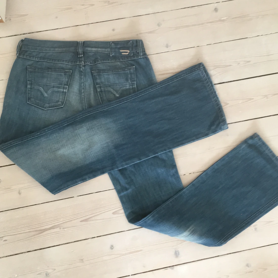 Lågmidjade bootcut diesel jeans - 90