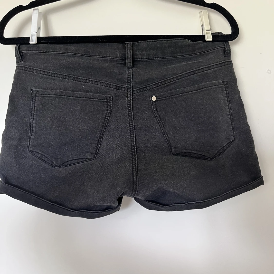 Svarta jeansshorts - 90