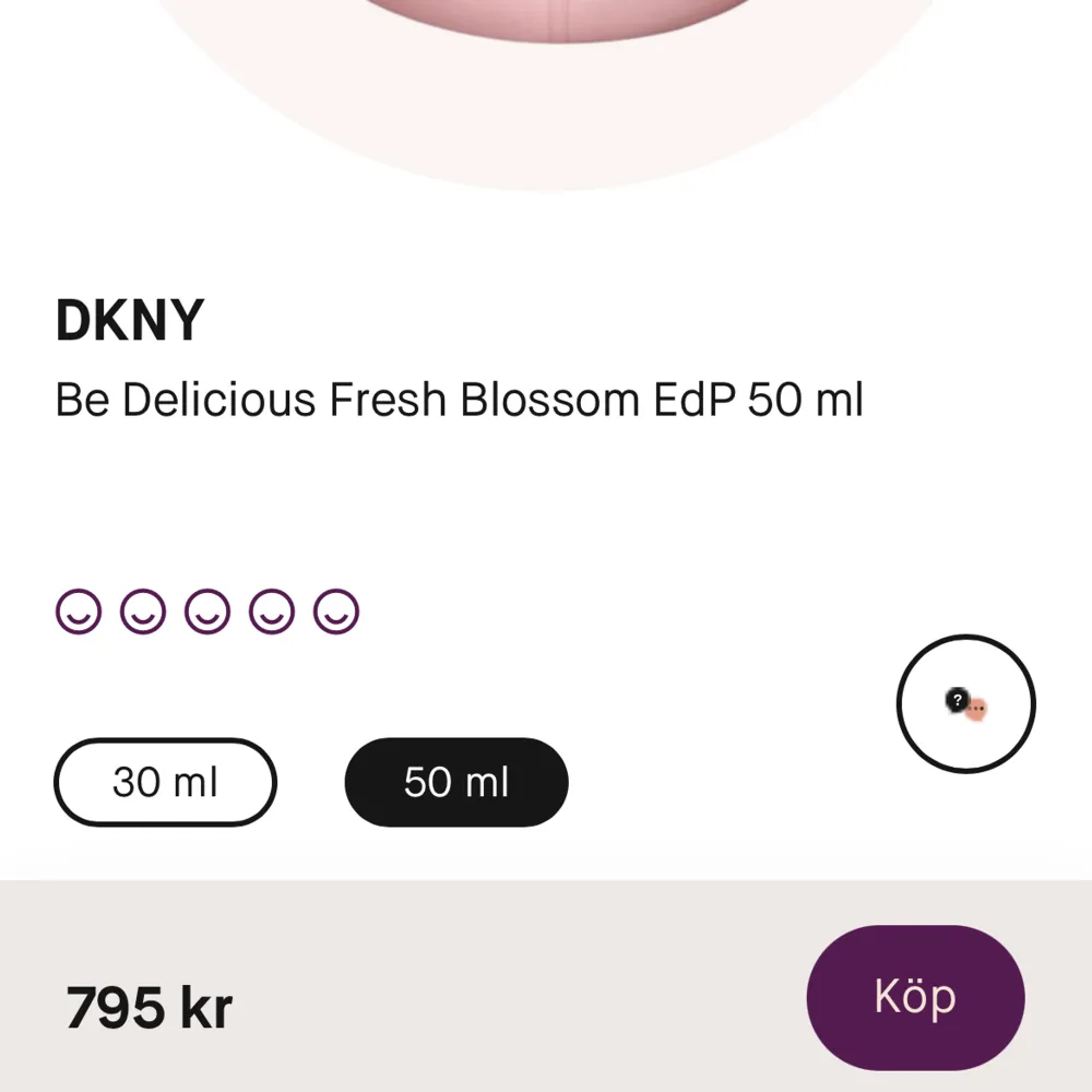 Säljer helt ny oöppnad parfym från DKNY, be delicious fresh blossom 100ml. Köpte som present till min mamma men hon hade redan den tyvärr. Köpt för strax över 1000kr men säljer den för ett generöst pris på 549kr då den kostar 795kr för 50ml egentligen🫶🏼. Övrigt.