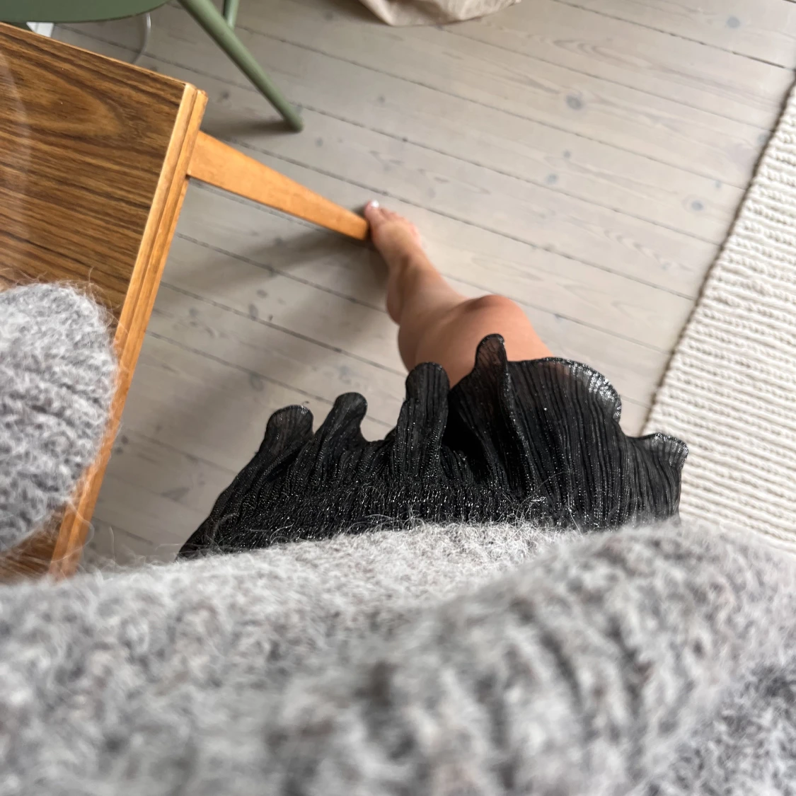 Mini glitterkjol - 90