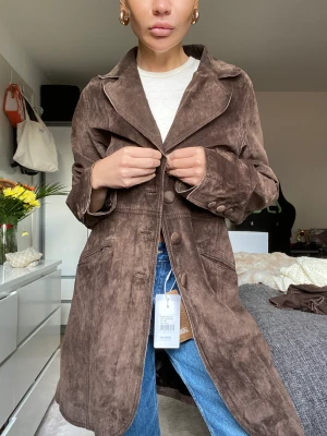 Mocka kappa  - Mocka kappa från hm, storlek 38