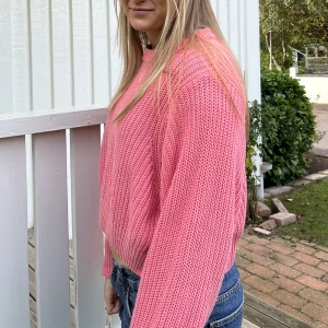 Rosa stickad tröja  - Rosa stickad tröja från Gina Tricot  💖💖💖