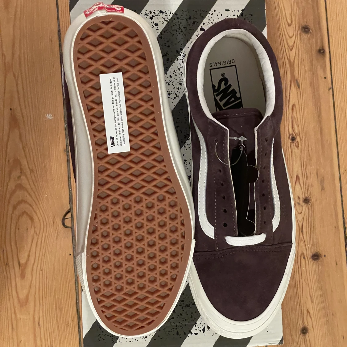 Vans *NYA* Vinröda LX - 90