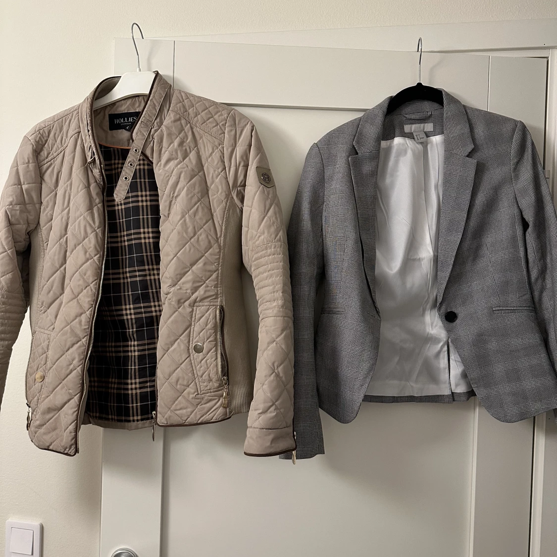 Jacka och kavaj, båda för 100