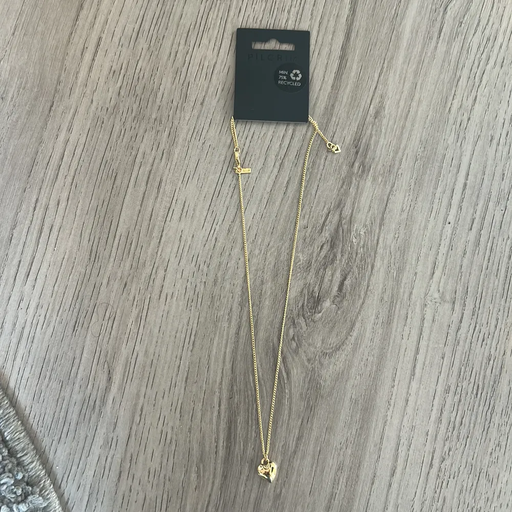 Ett guldigt halsband från pilgrim som inte kommer till användning. Köptes för 350 och säljer för 200  halsbandet är inte använt och i nyskick.❤️. Accessoarer.