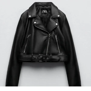 Skinnjacka  - Säljer min super fina skinnjacka från zara. Köptes för 559kr men säljer för 230kr+frakt! I super bra skick och inga defekter, kom privat för frågor eller bilder❤️💋