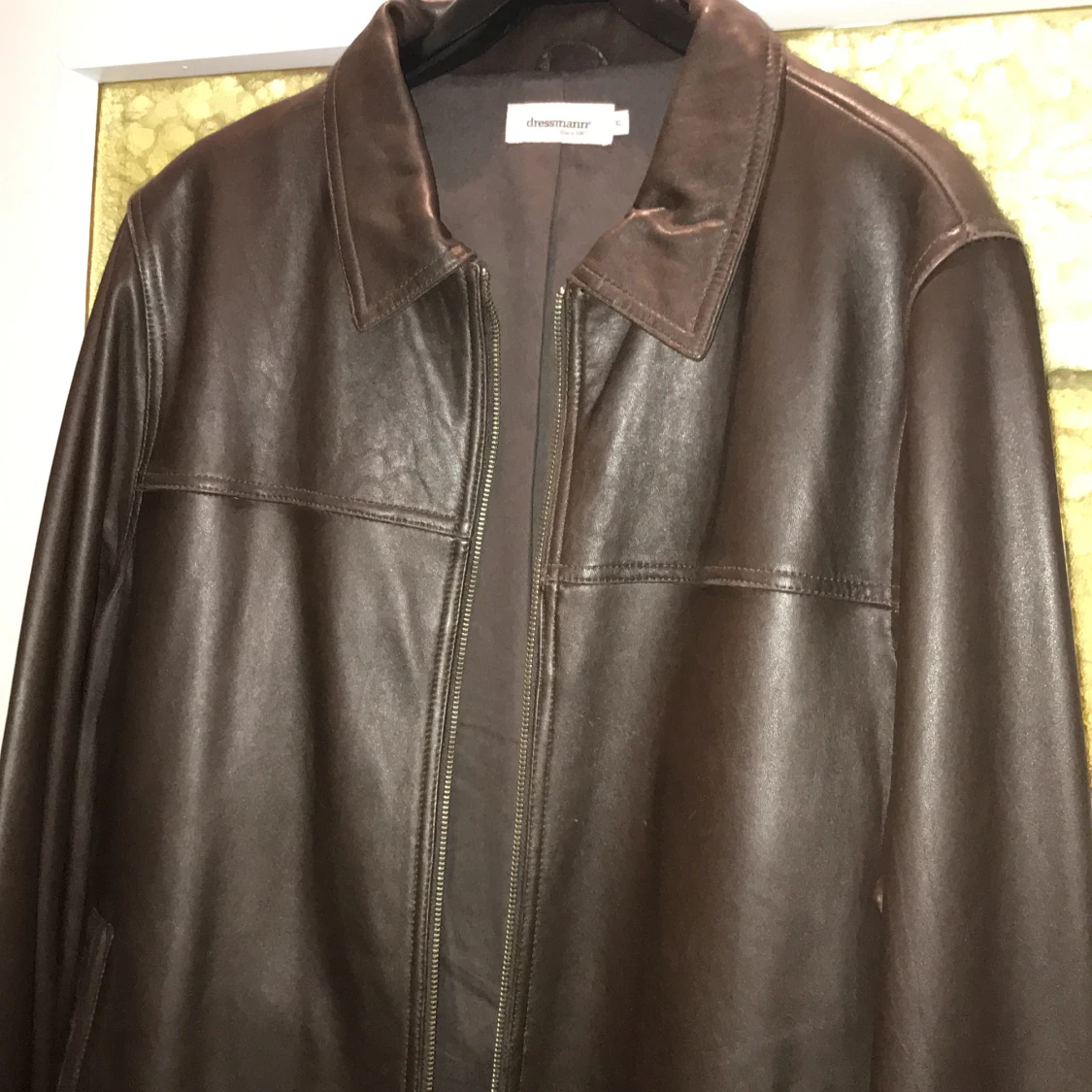 Läderjacka herr - 91