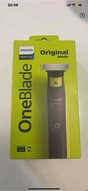 Philips OneBlade QP2724/20 elektrisk rakhyvel - Helt ny och oöppnad i original förpackning