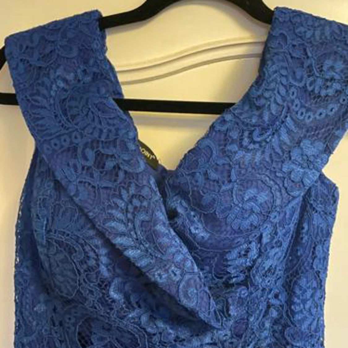 Blå festklänning - 91