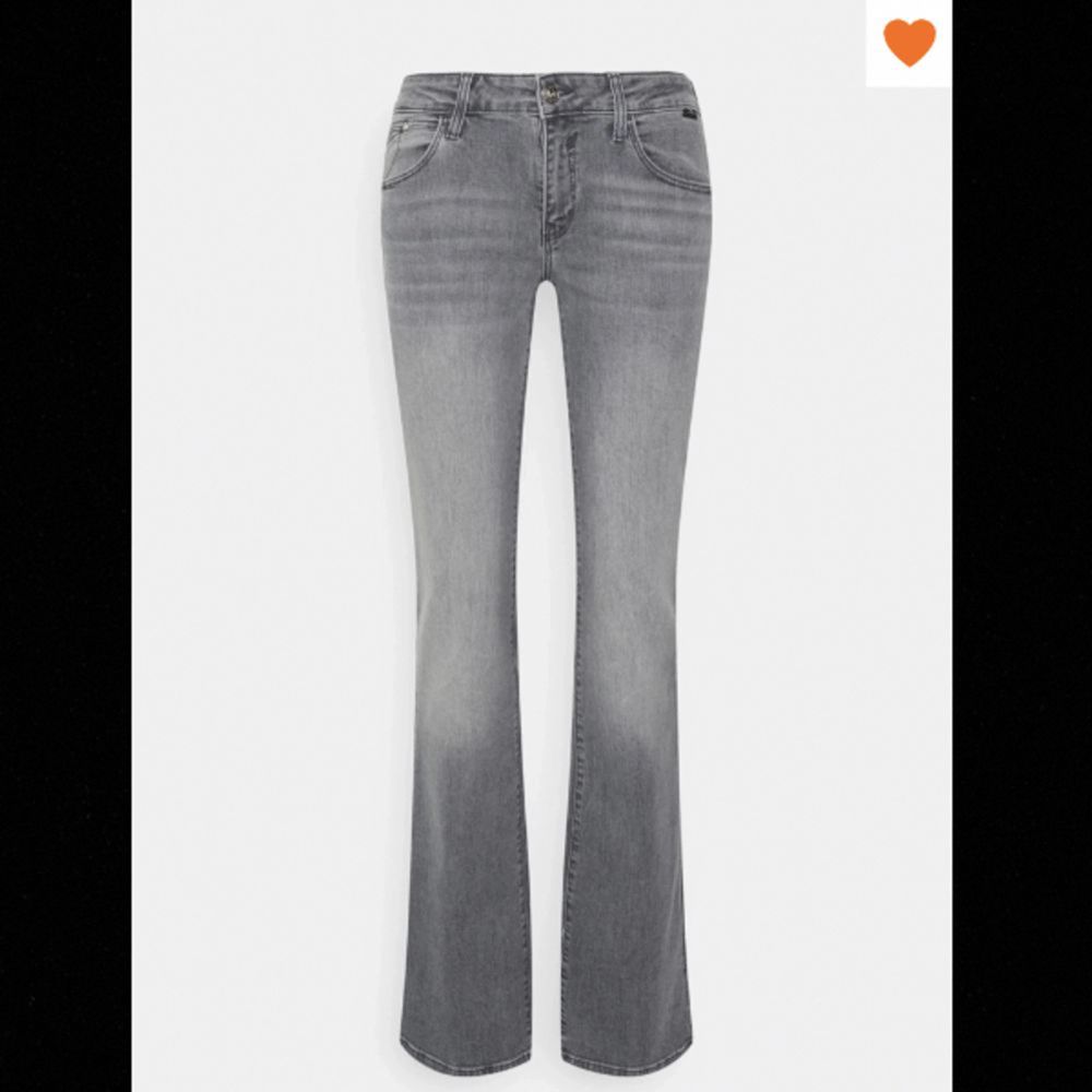 Grå Gråa lowwaist jeans - Mavi | Plick Second Hand
