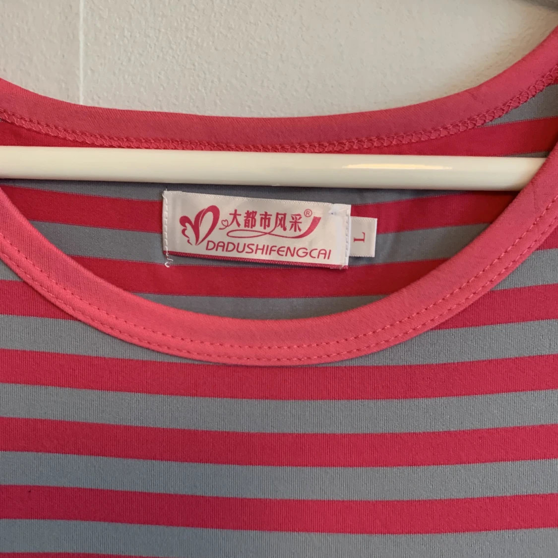 Randig lång tröja - 90