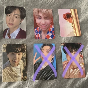 bts photocards - 50kr/st + frakt🤍 skriv om intresserad 