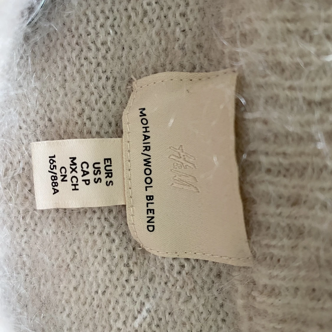 Tröja i ull- och mohairblandning - 90