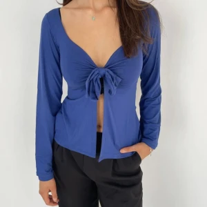 MADDY BLOUSE - BLUE - Jätte fin blus från disign by si,  använts få gånger
