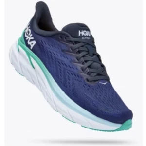 Hoka one one clifton 8 - Säljer mina hoka one one clifton 8, då de är lite smala över foten för mig💖 väldigt bra skick då jag knappt har använt dom men så bra springsko👏🏼