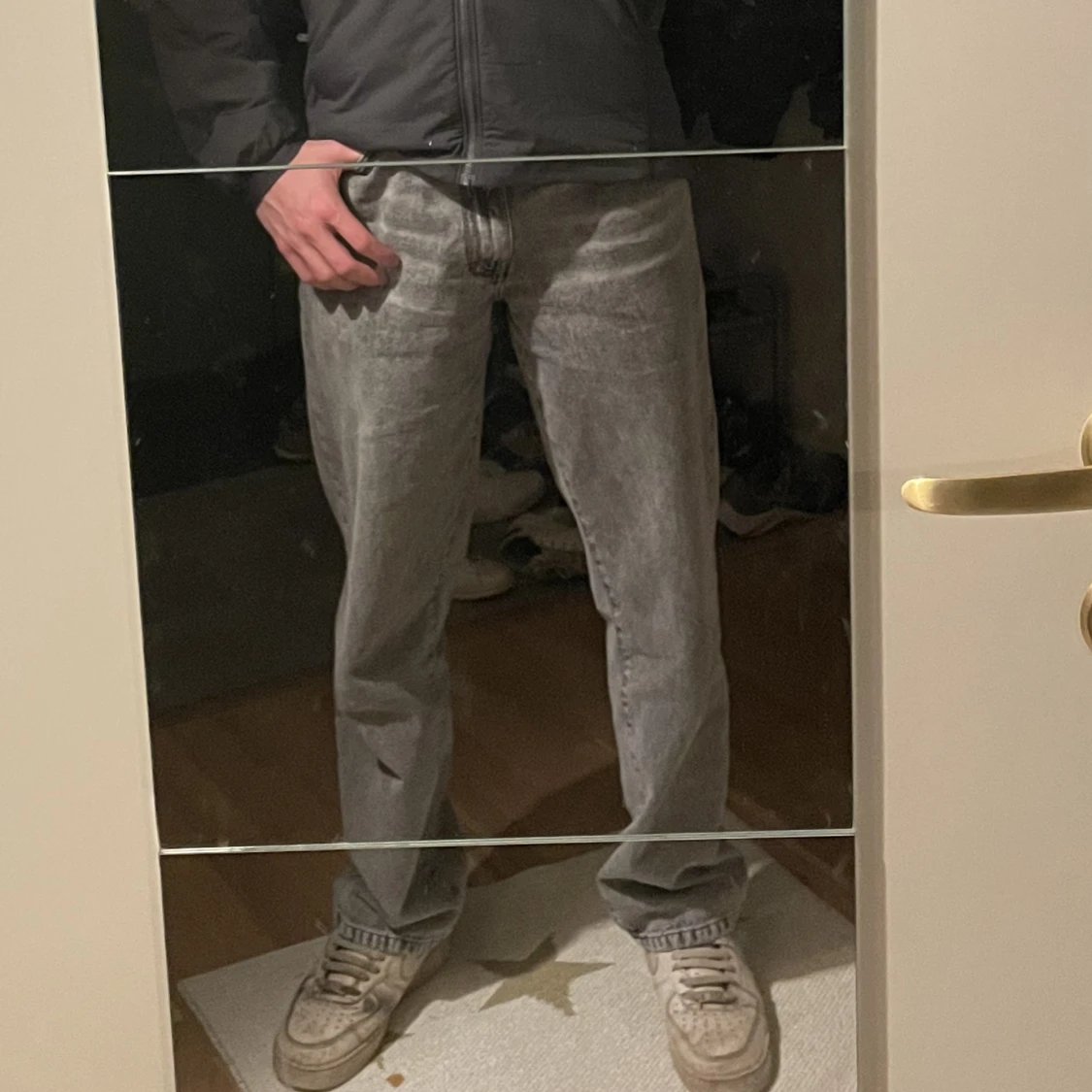 Woodbird jeans gråa - 91