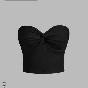 Tubtopp  - Svart tubtopp i xs