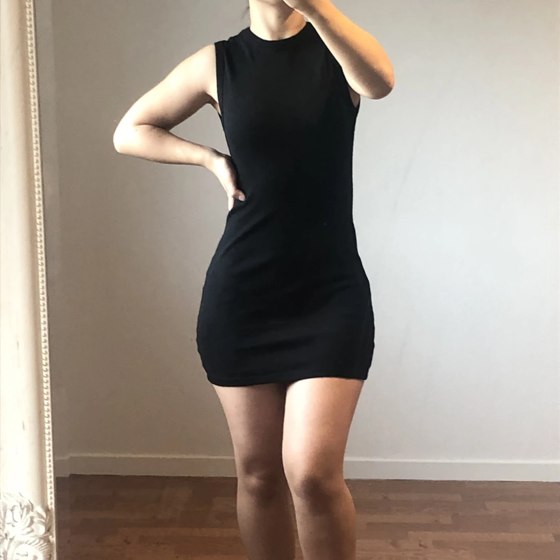 Ribbad Pull&Bear Klänning