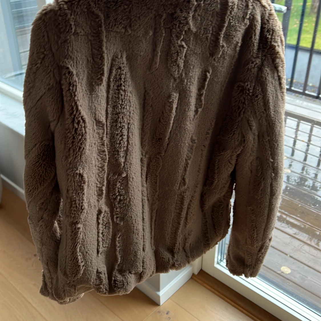 Fuskpälsjacka tunn - 90