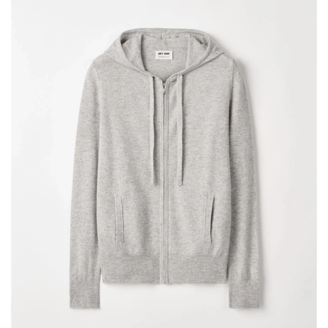Soft goat zip up