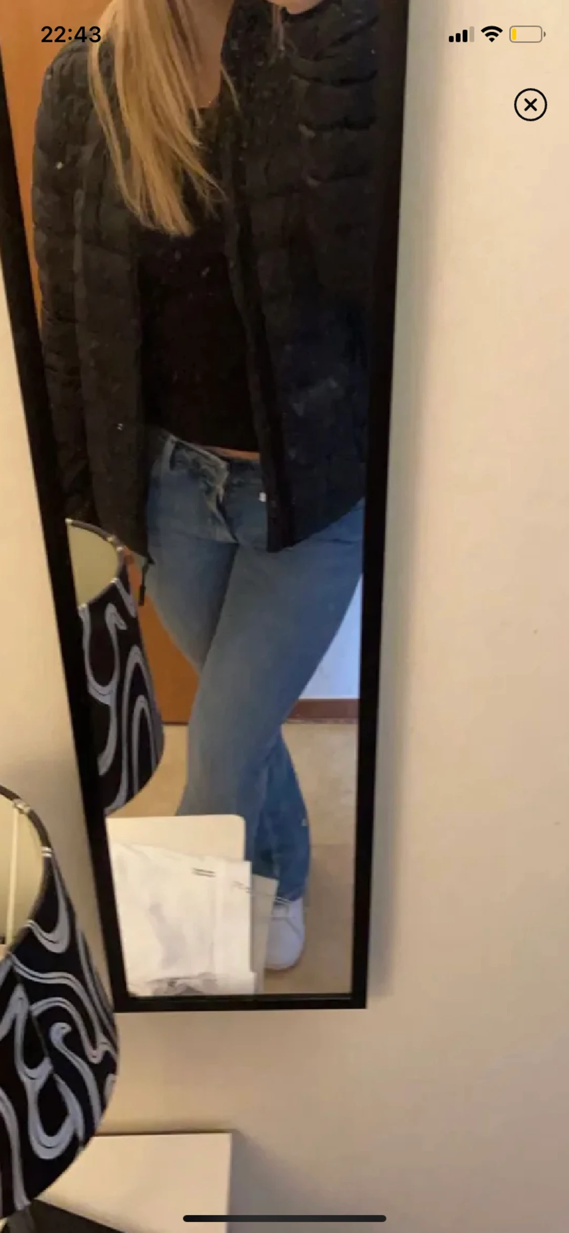 Lågmidjade jeans - 90