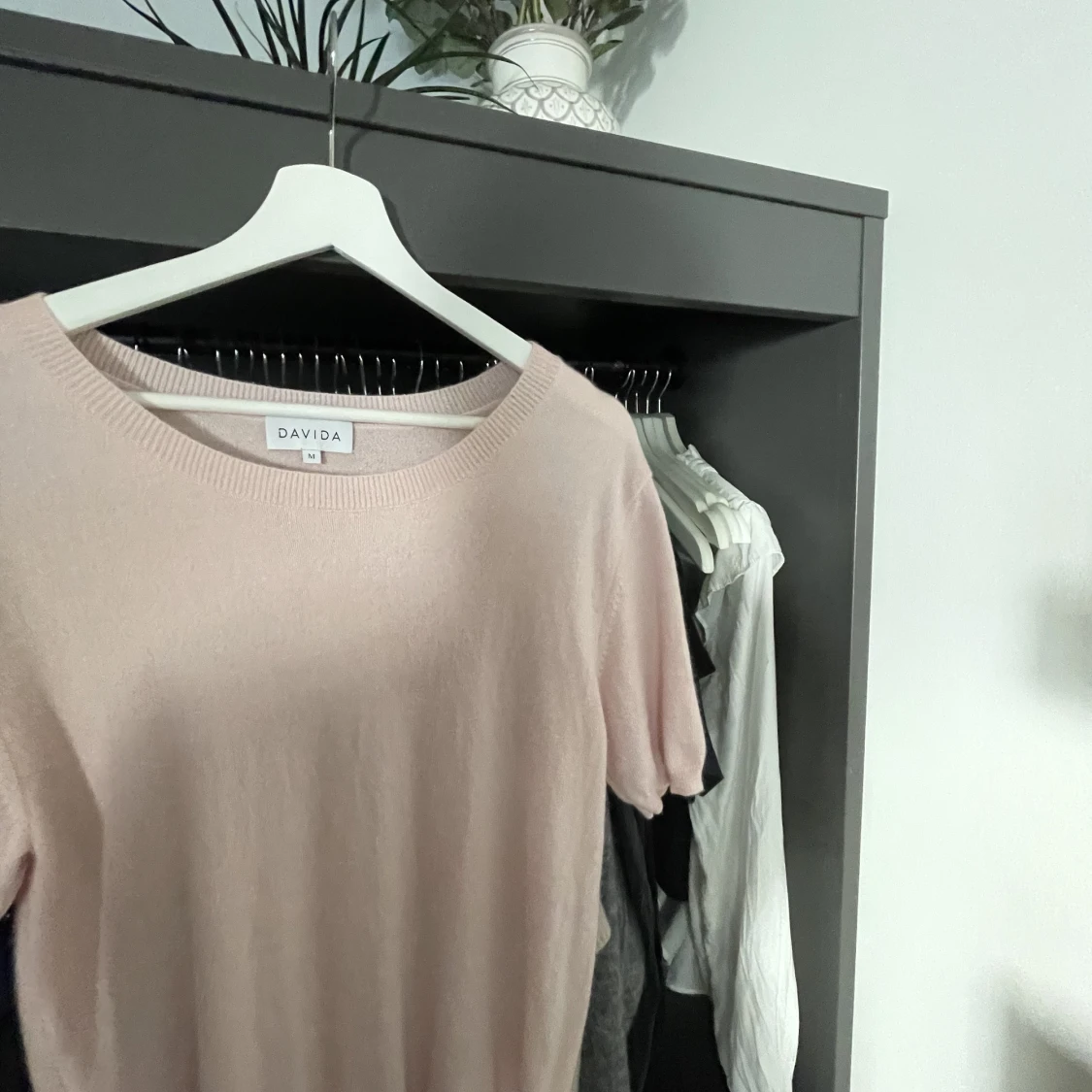 Davida cashmere stickad t-shirt 💘