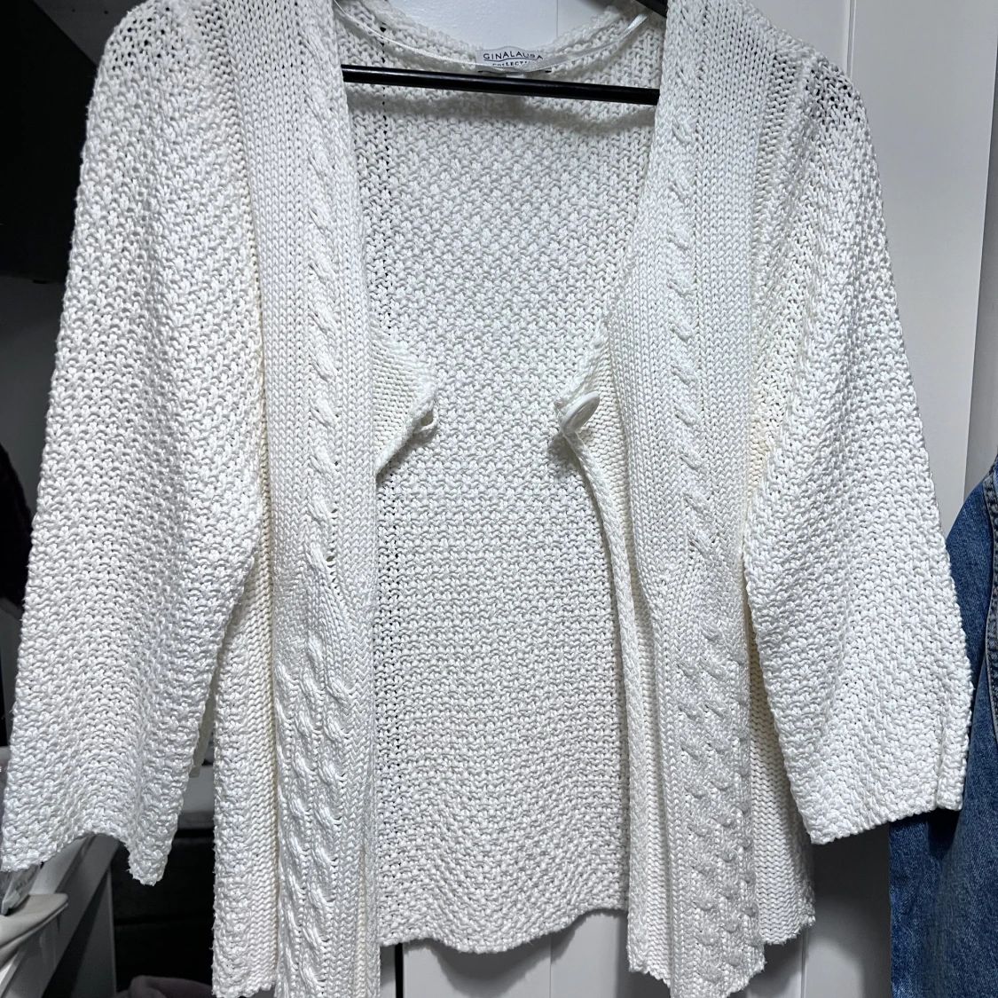 Trekvartsärmad kofta  - 90