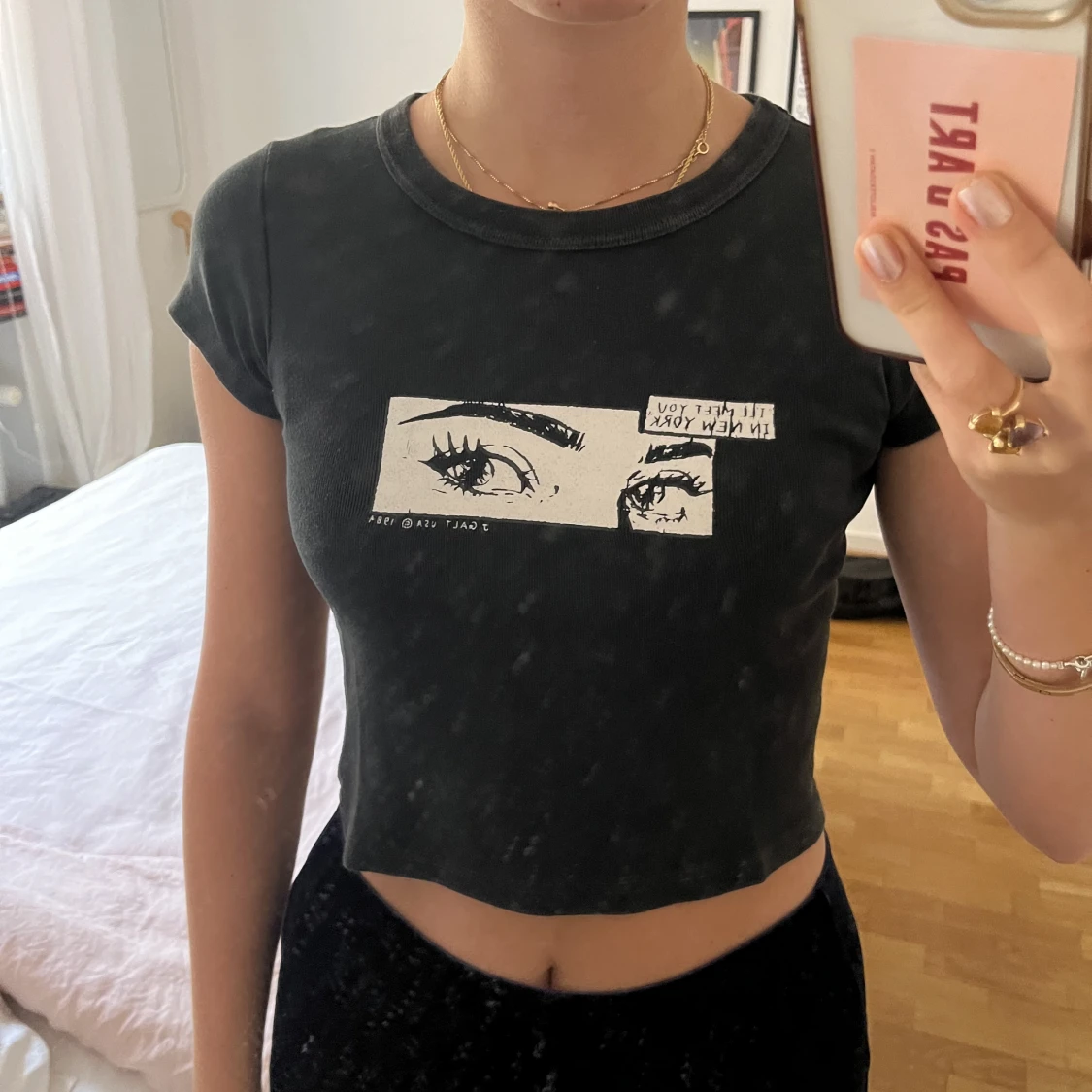 I’ll meet you in New York baby-tee