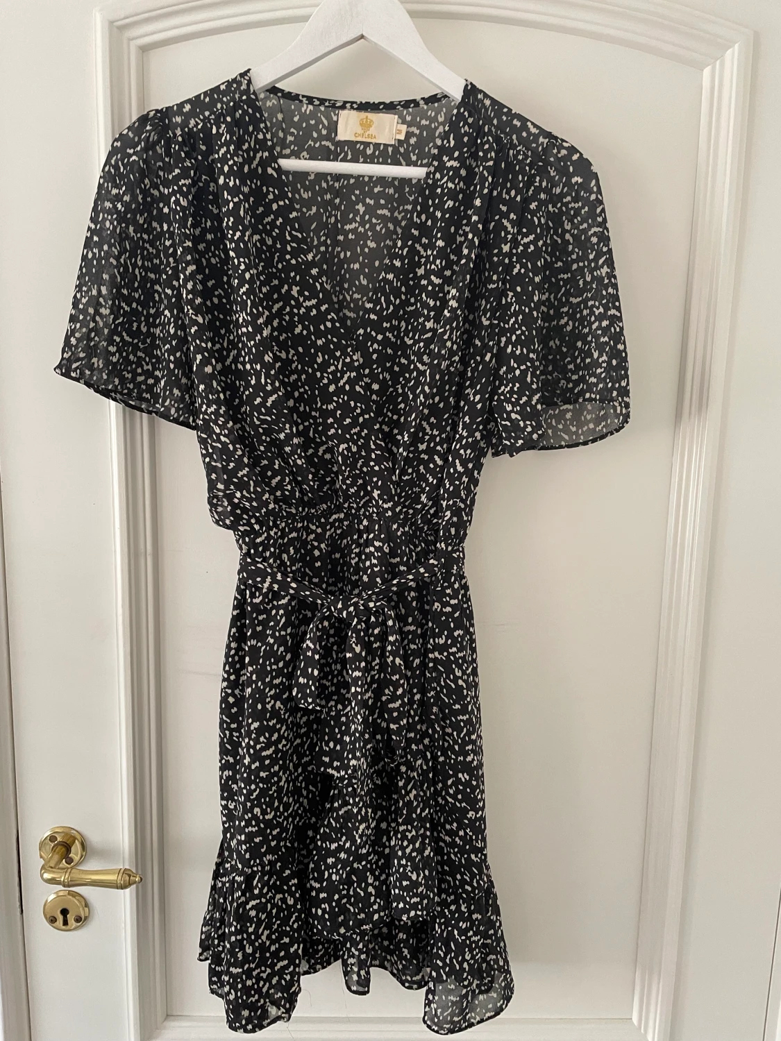 Mönstrad klänning  - 90