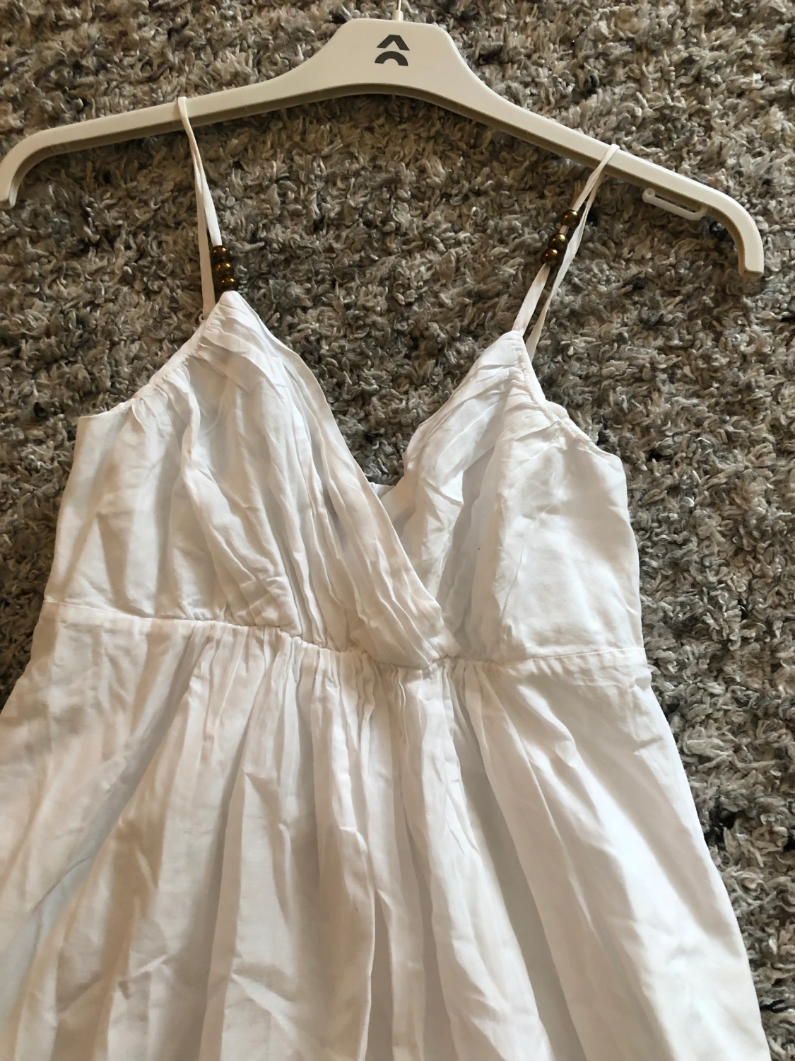 Vit kort klänning från Lindex  - 90