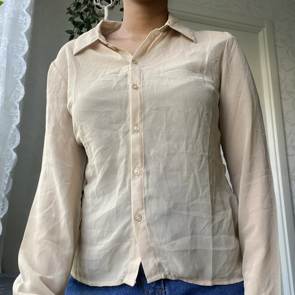 Beige blus  - 91