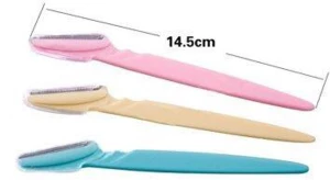 Ögonbryn kniv / Ögonbryn Trimmer  - Blå , Gul färger kvar  19kr/st 