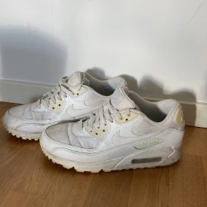 Nike AirMax - Måttligt använda. Det går säkert att få dem ännu vitare 