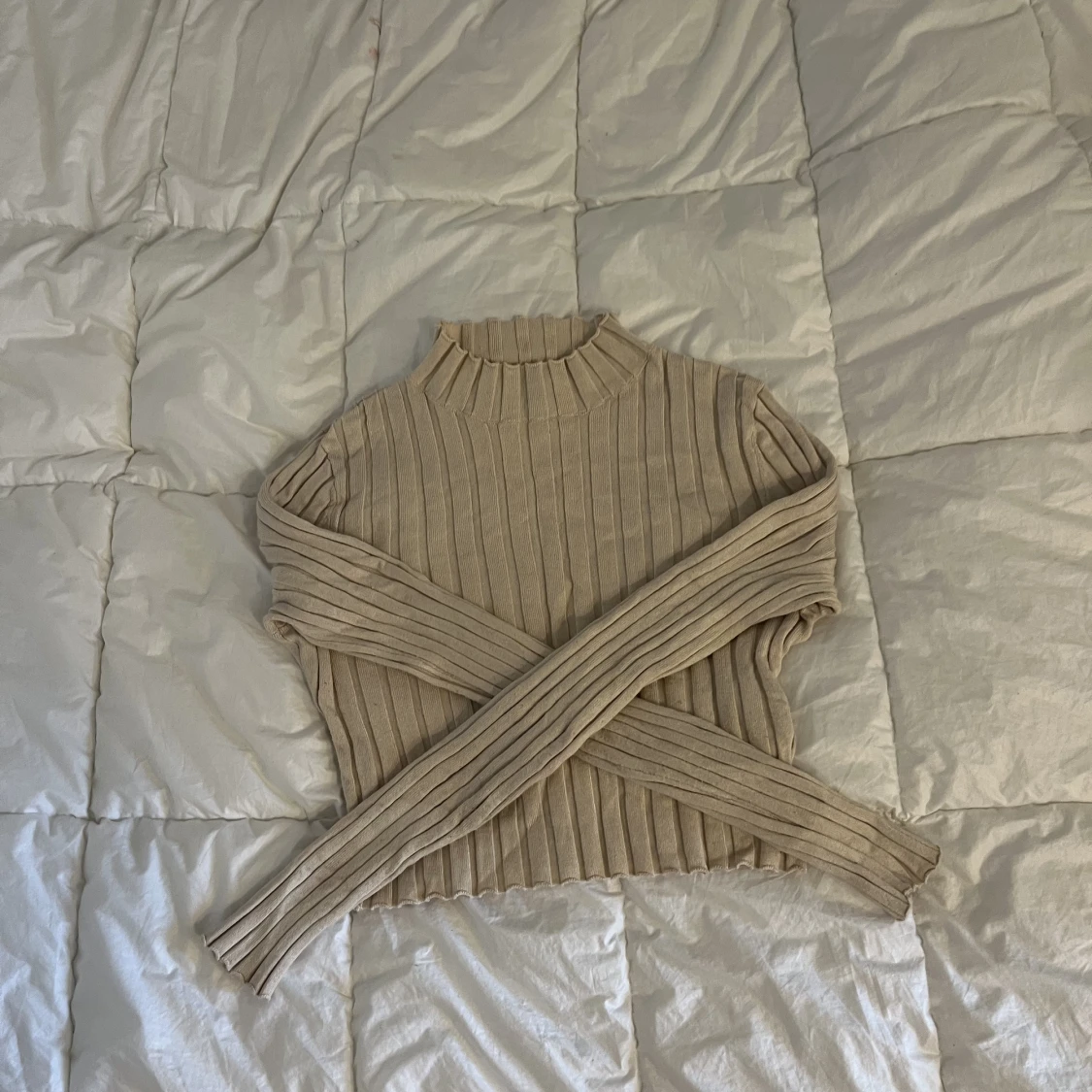 Cropped långärmad - 90