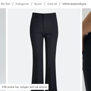Bik bok kostymbyxor  - Högmidjade kostymbyxor från Bik bok i storlek 34, inga defekter alls