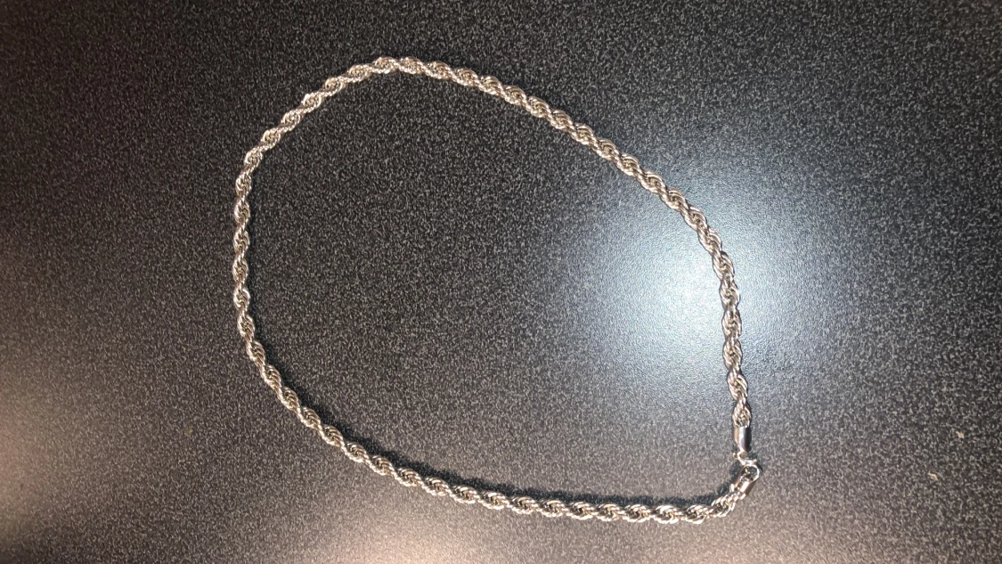 Silver cordell halsband 