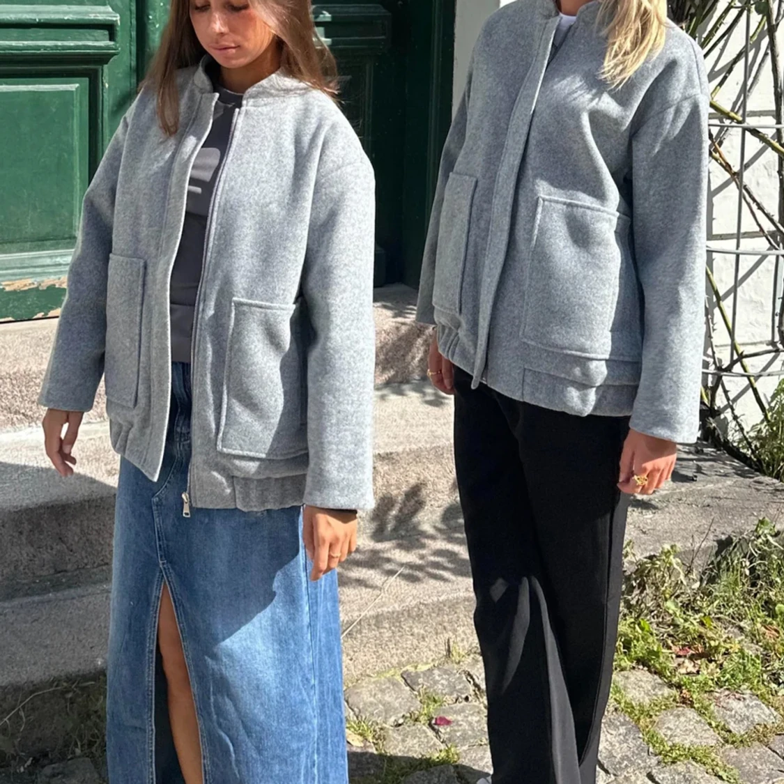 Grå jacka - designbysi  - 91