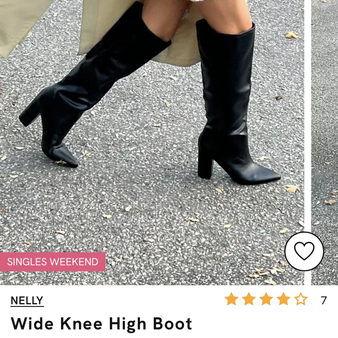 Höga stövlar med klack - 91