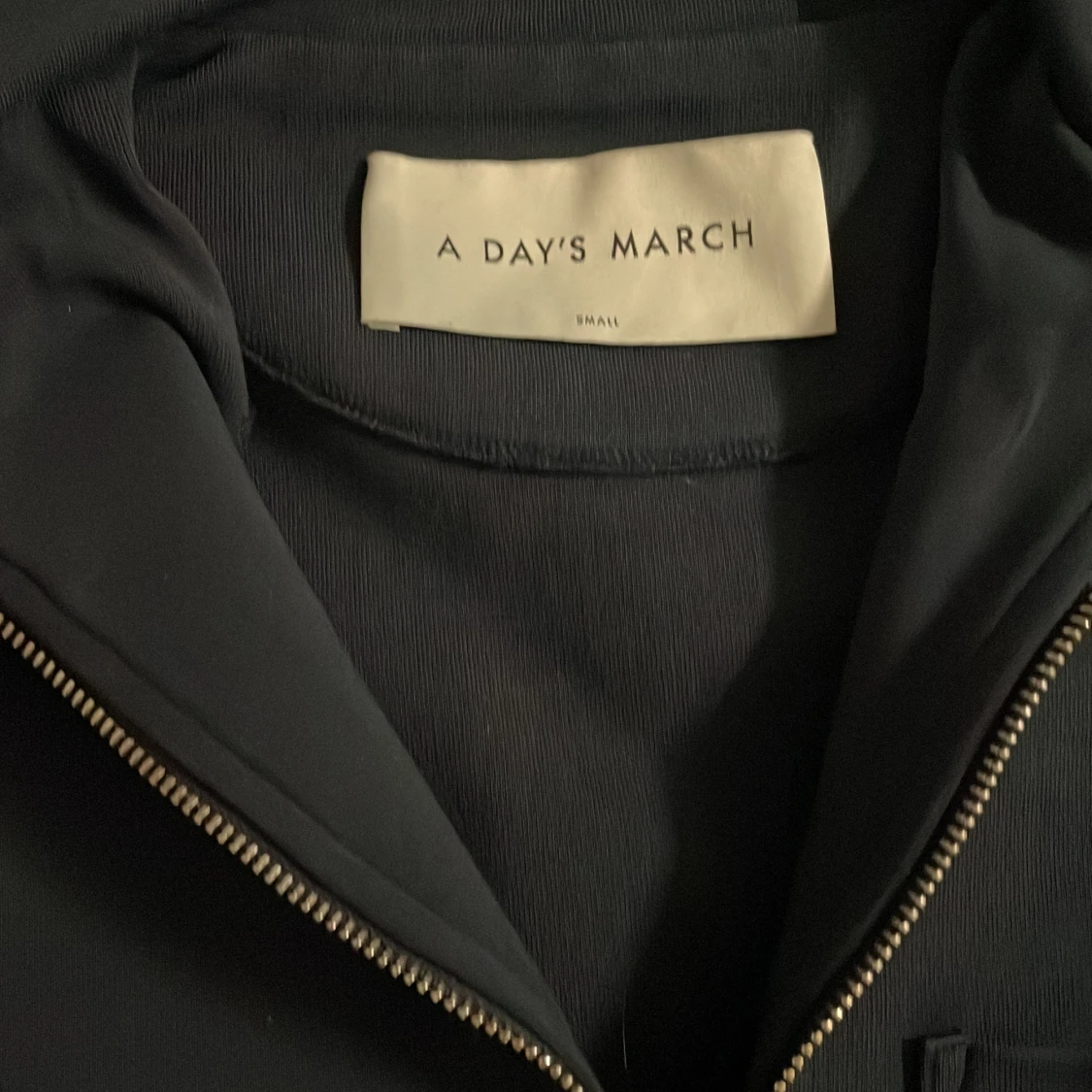 A Day’s March Half zip up navy blue - 90