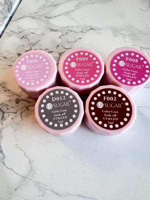 Nail color naglar färg gel 5x5ml - Oöppnad 