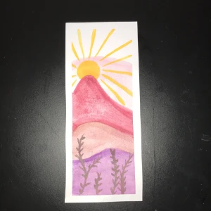 Bokmärke - Handgjort bokmärke, 15*6 cm💕