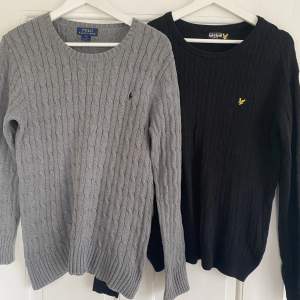 Säljer två jätte fina stickade tröjor.  En Ralph Lauren och en Lyle & Scott.  Båda från Kidsbrandstore.  Polo storlek:14-16 pris 300 Lyle & Scott storlek:14/15 pris 300 Vid köp av båda 500 kr 